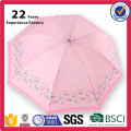 Léger et pratique pris China Gifts Articles Purple Compact Dome Fold Umbrella pour les femmes